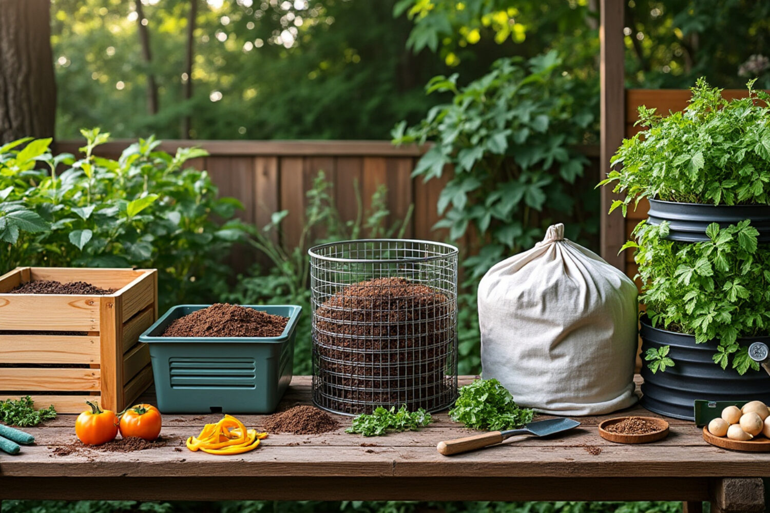 Fabriquer un composteur : 5 modèles simples à faire soi-même