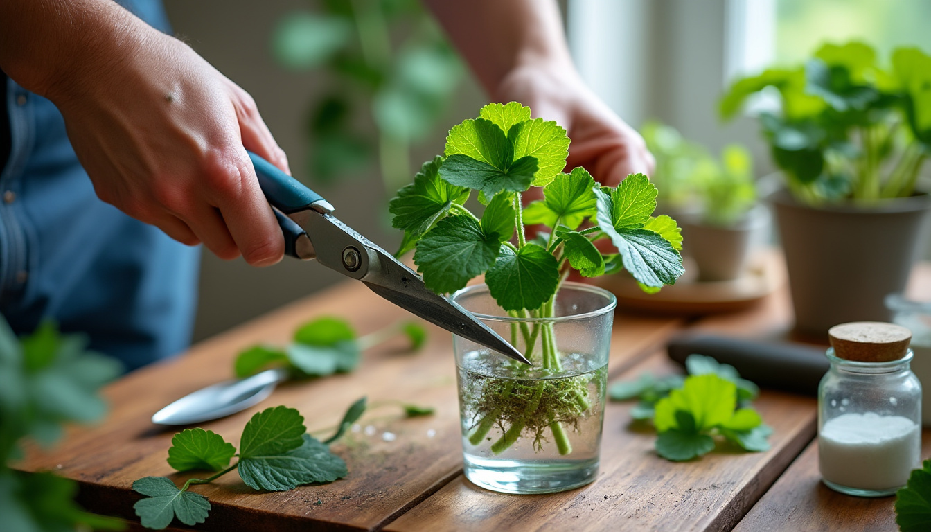 apprenez à bouturer vos géraniums simplement pour les multiplier rapidement et embellir votre jardin facilement.