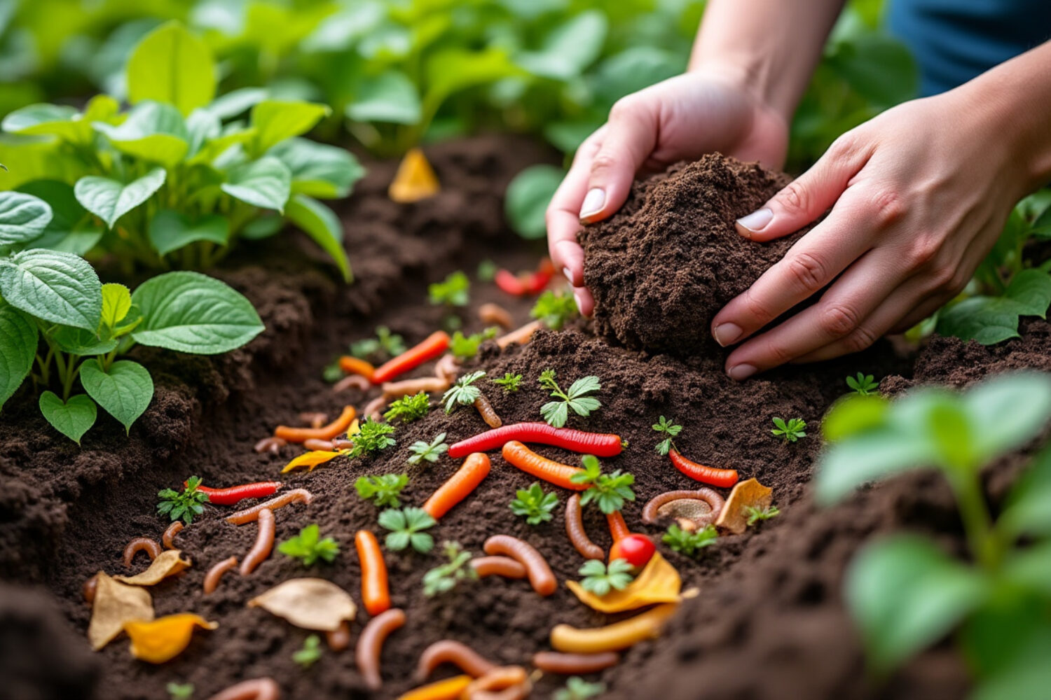 Composter sans bac ni composteur : les méthodes qui marchent