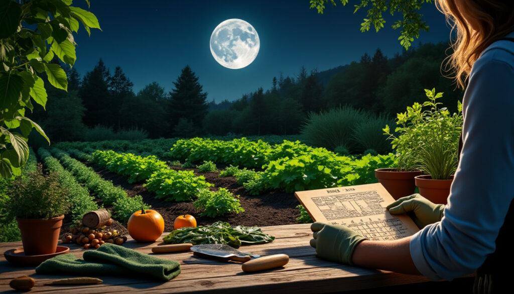 découvrez comment jardiner avec la lune grâce à notre guide pour lire le calendrier lunaire du potager et optimiser vos plantations au fil des phases lunaires.
