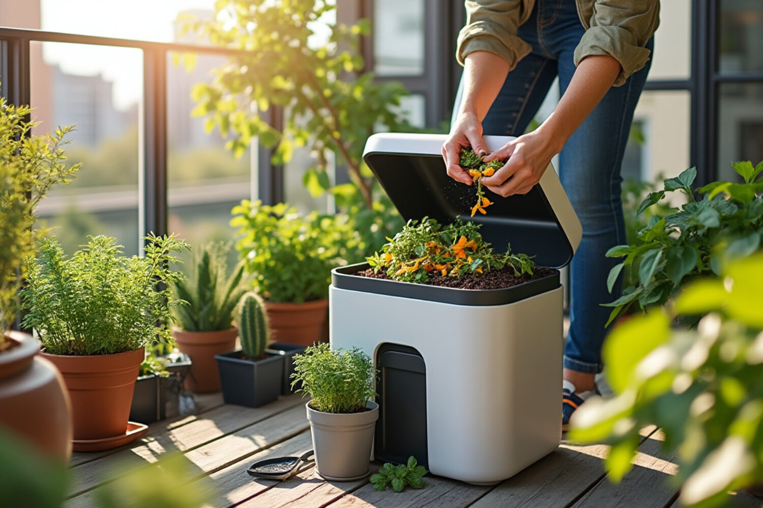 Que faire de son compost quand on vit en appartement ?