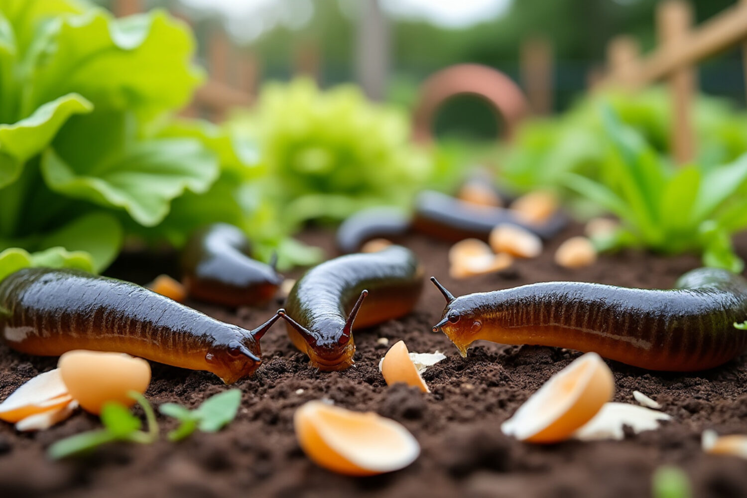 Que mangent les limaces et comment protéger le potager ?