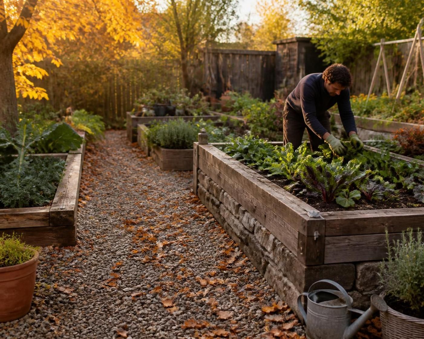 découvrez comment choisir la bordure idéale pour votre potager parmi le bois, l'acier, la pierre ou le béton, en fonction de vos goûts et de la durabilité souhaitée.
