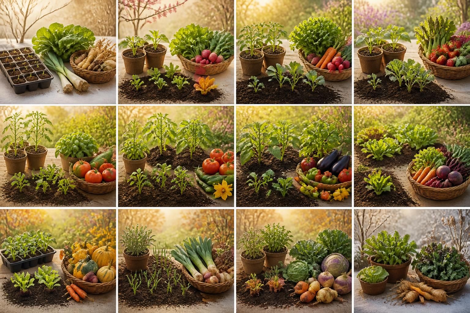 découvrez notre calendrier potager 2026 pour réussir vos semis, plantations et récoltes mois par mois. organisez votre jardin potager toute l'année avec nos conseils pratiques.