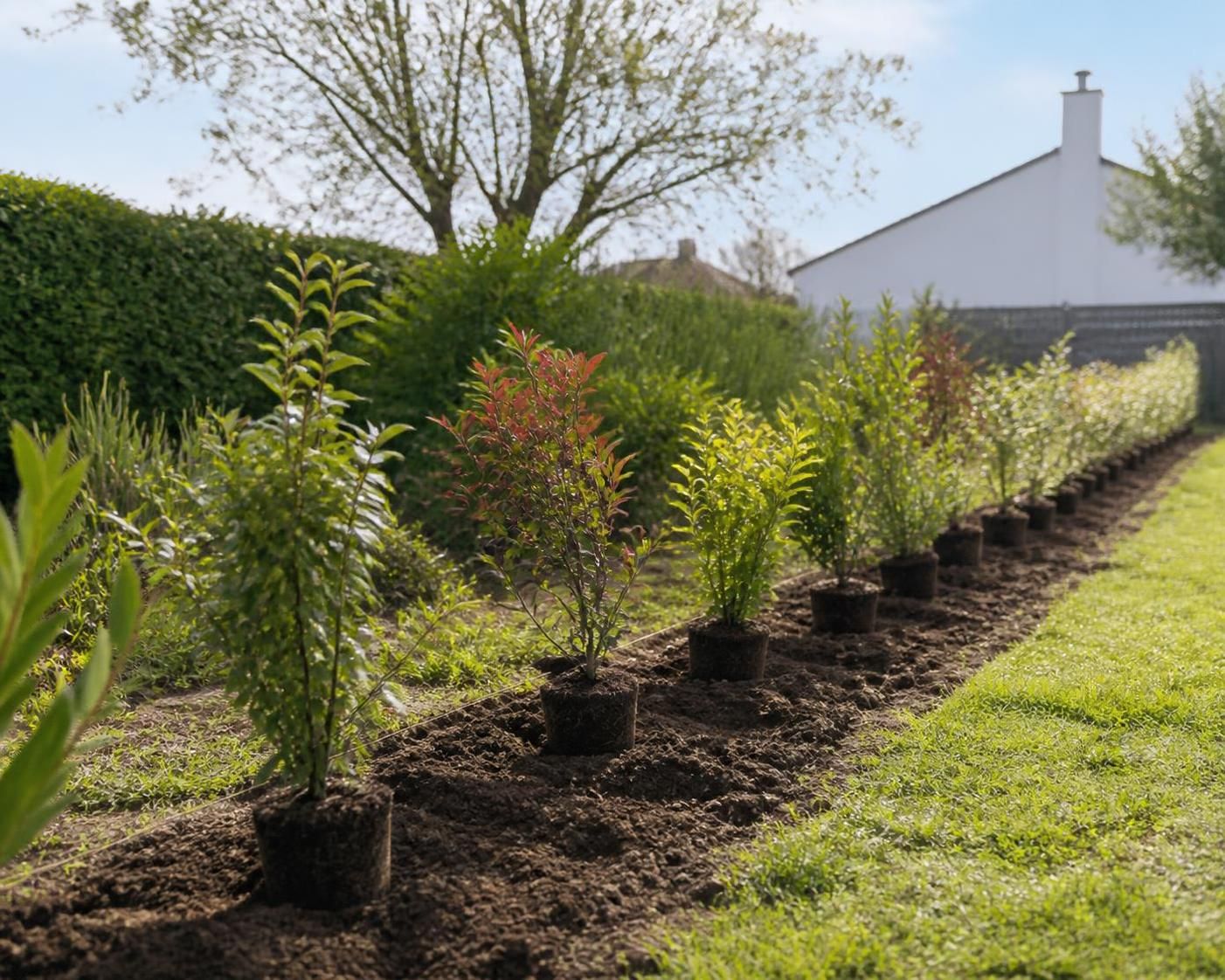 découvrez quand planter une haie, à quelle distance du voisin la placer et quelles essences choisir pour une haie harmonieuse et durable.